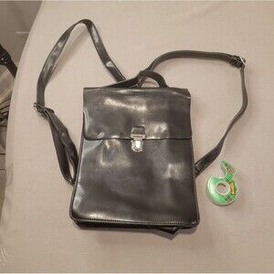 Urban Outfitters Black Backpack Bag Polyurethane